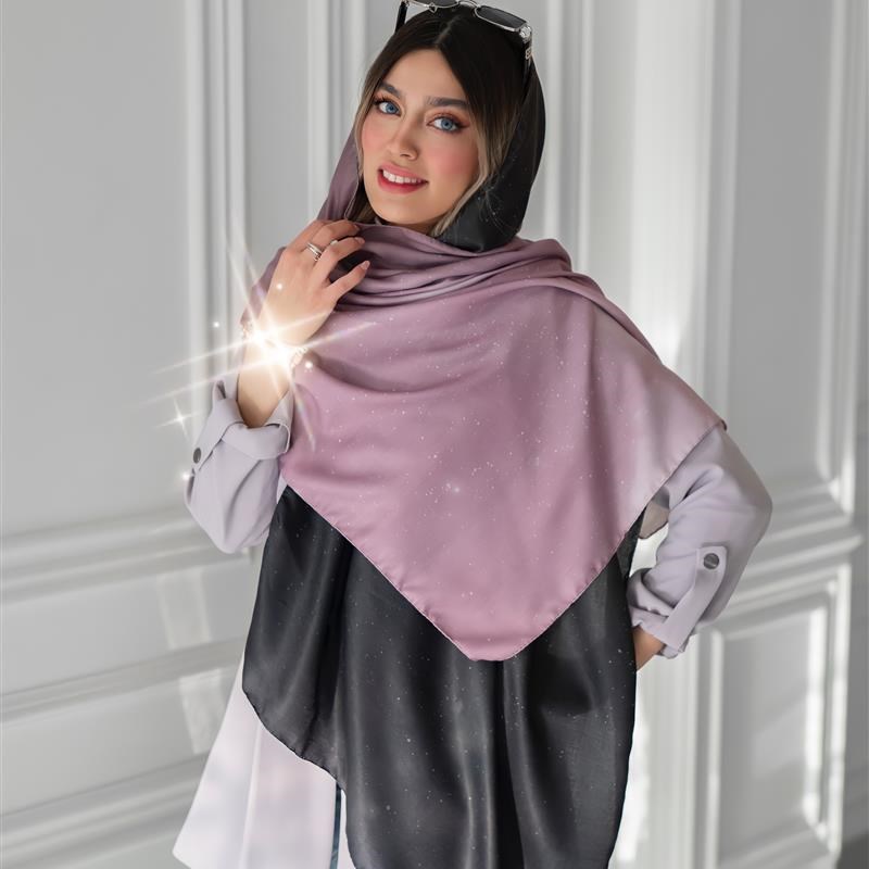 شال سا‌ده Amethyst Amethyst Purple ۲ متر و ۱۰ سانت در ۷۰ سانت