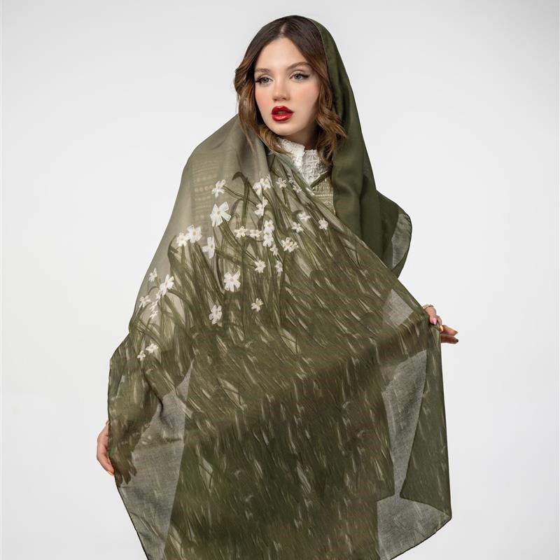 کد 926-شال ساده légume nature mix colors