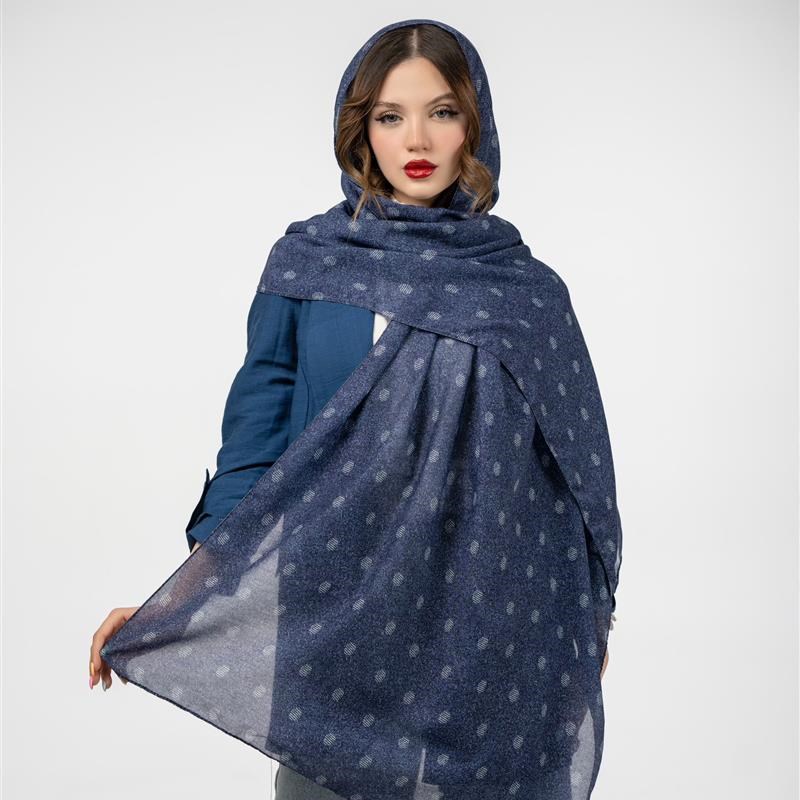 کد 908-شال ساده Dotish Jeanzzz mix colors