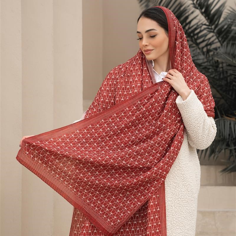 کد 819 شال ساده Red Wine Mickezzz mix colors