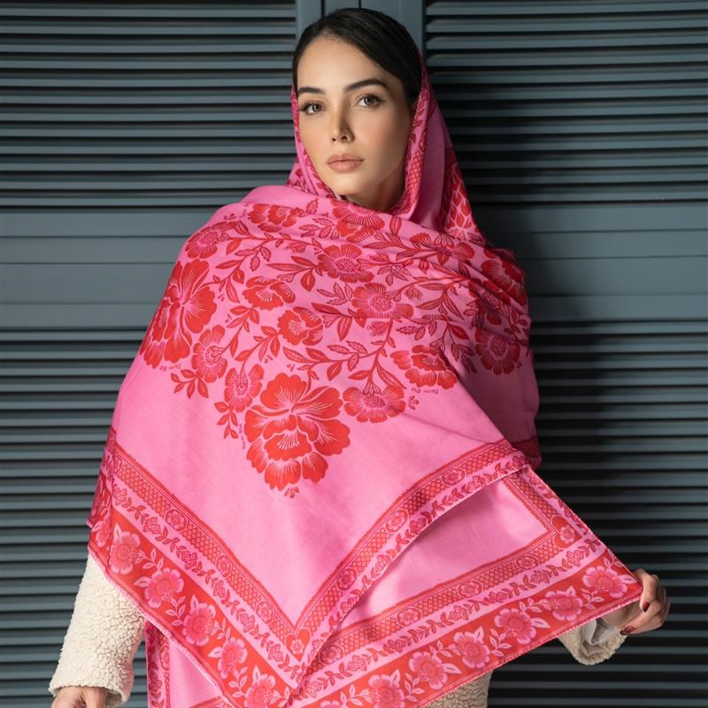 اوتلتی جدید-کد 838 شال ساده Ton Plot mix colors