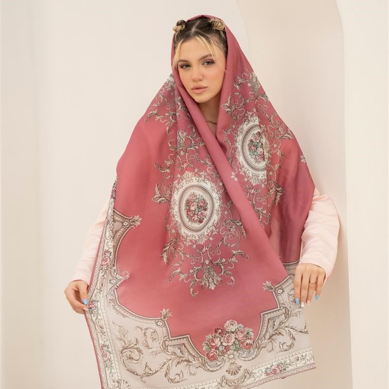 کد 119 ساده Tappeto rosa mix colors