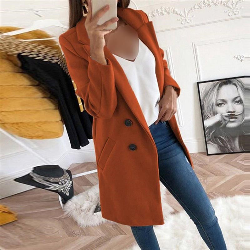 ترنچ کت اپک ترک Free سایز آجری mix colors